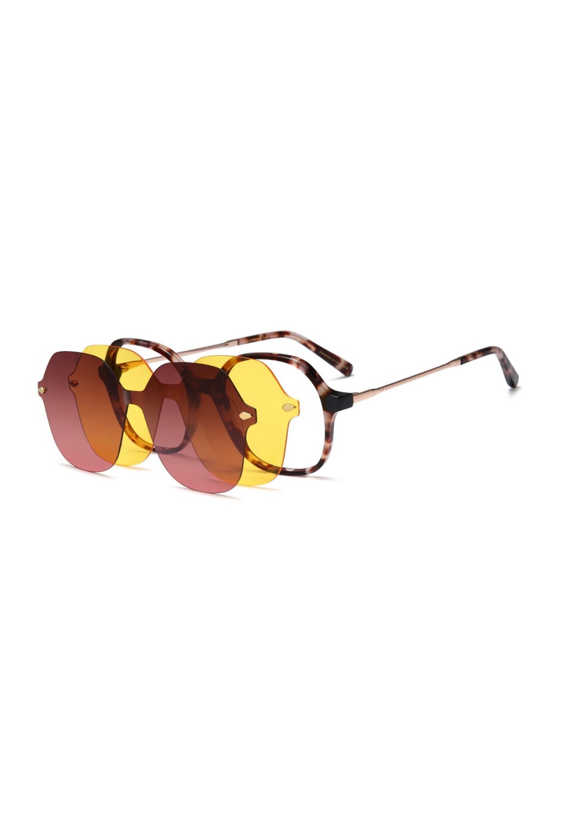 OSMOSE OCP684 | Lunettes de vue femme écaille à clip
