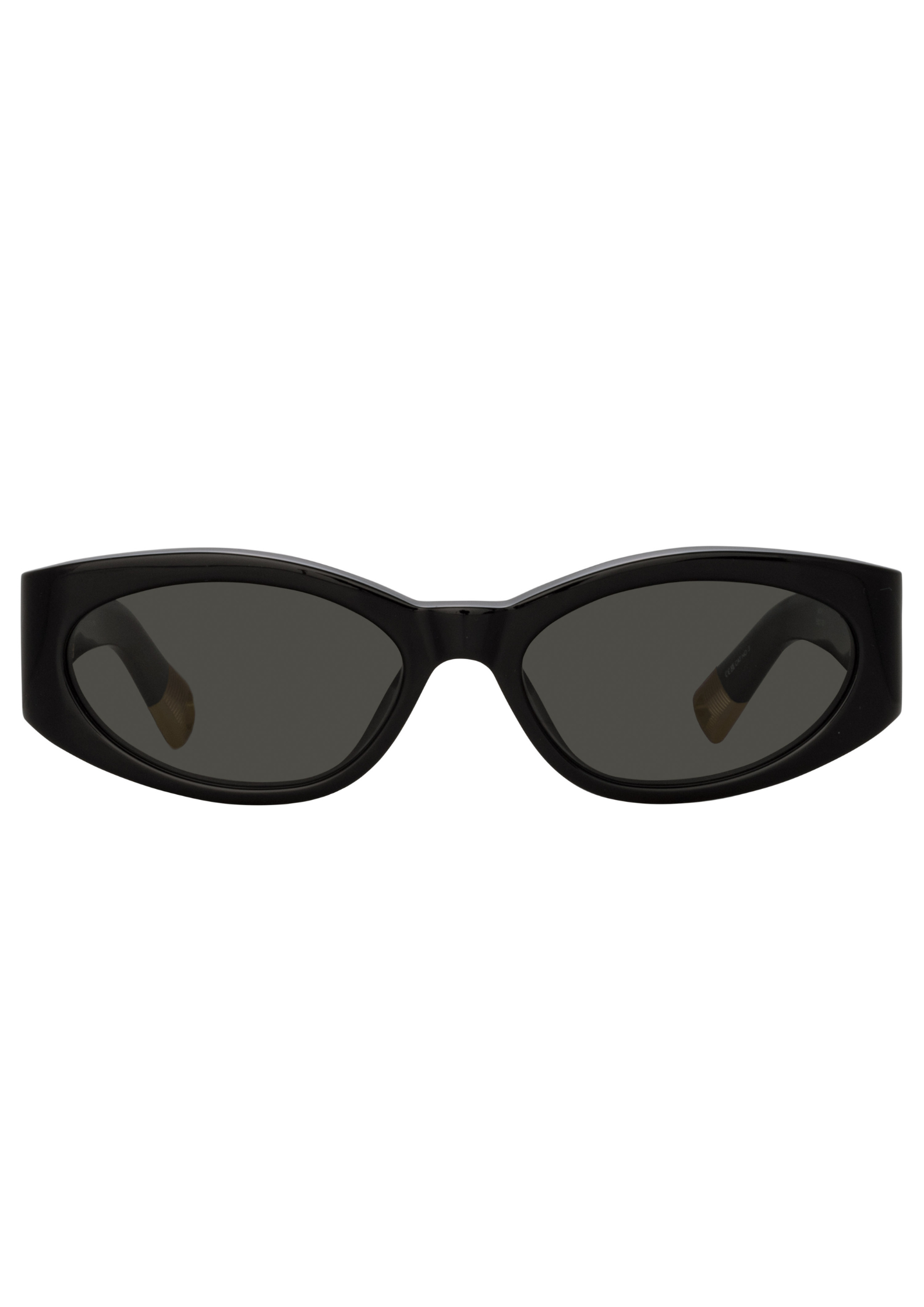Jacquemus Ovalo  – Noir | Lunettes de soleil en acétate