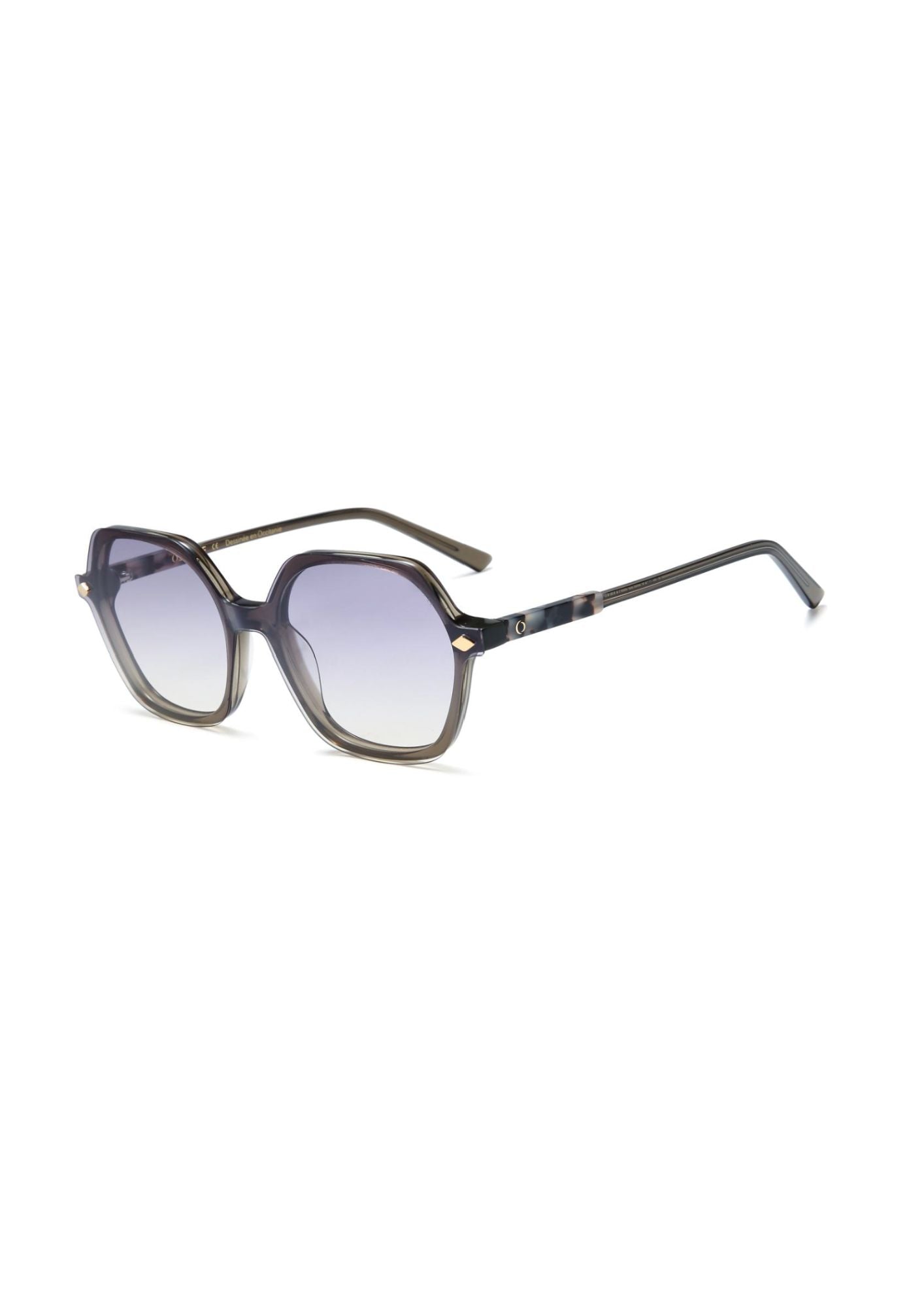 OSMOSE OCP623 | Lunettes de vue femme kaki et écaille à clip