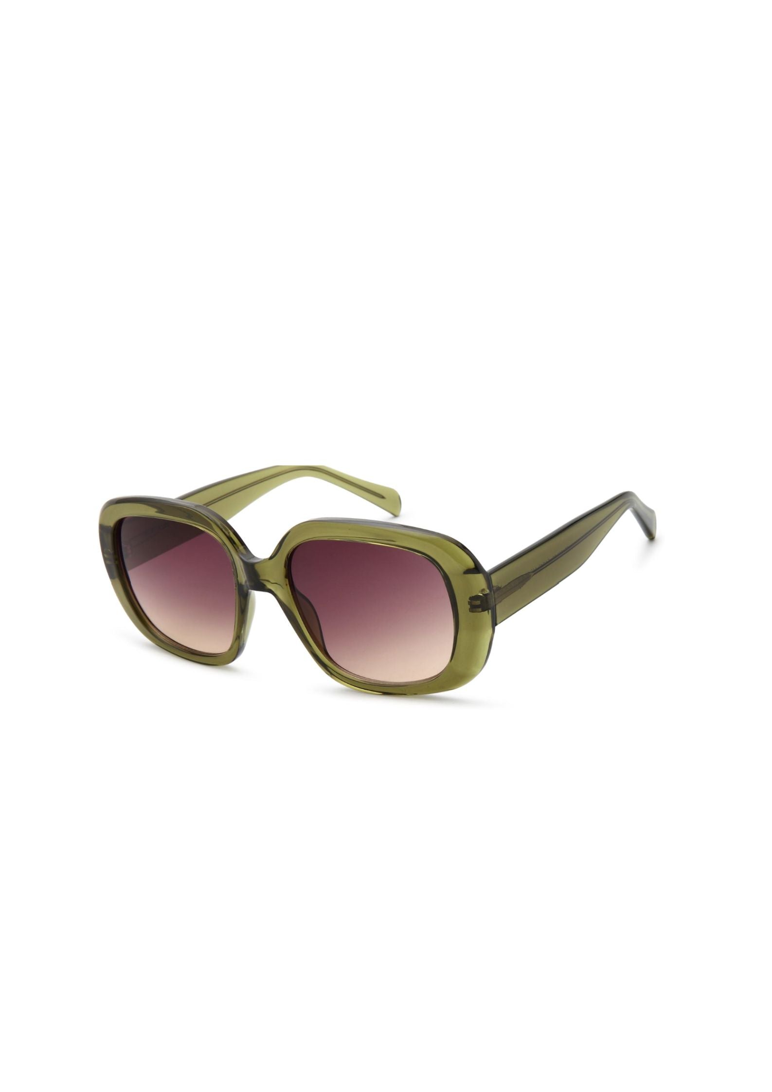 IKALY SP4283 – Lunettes de soleil femme en acétate cristal vert