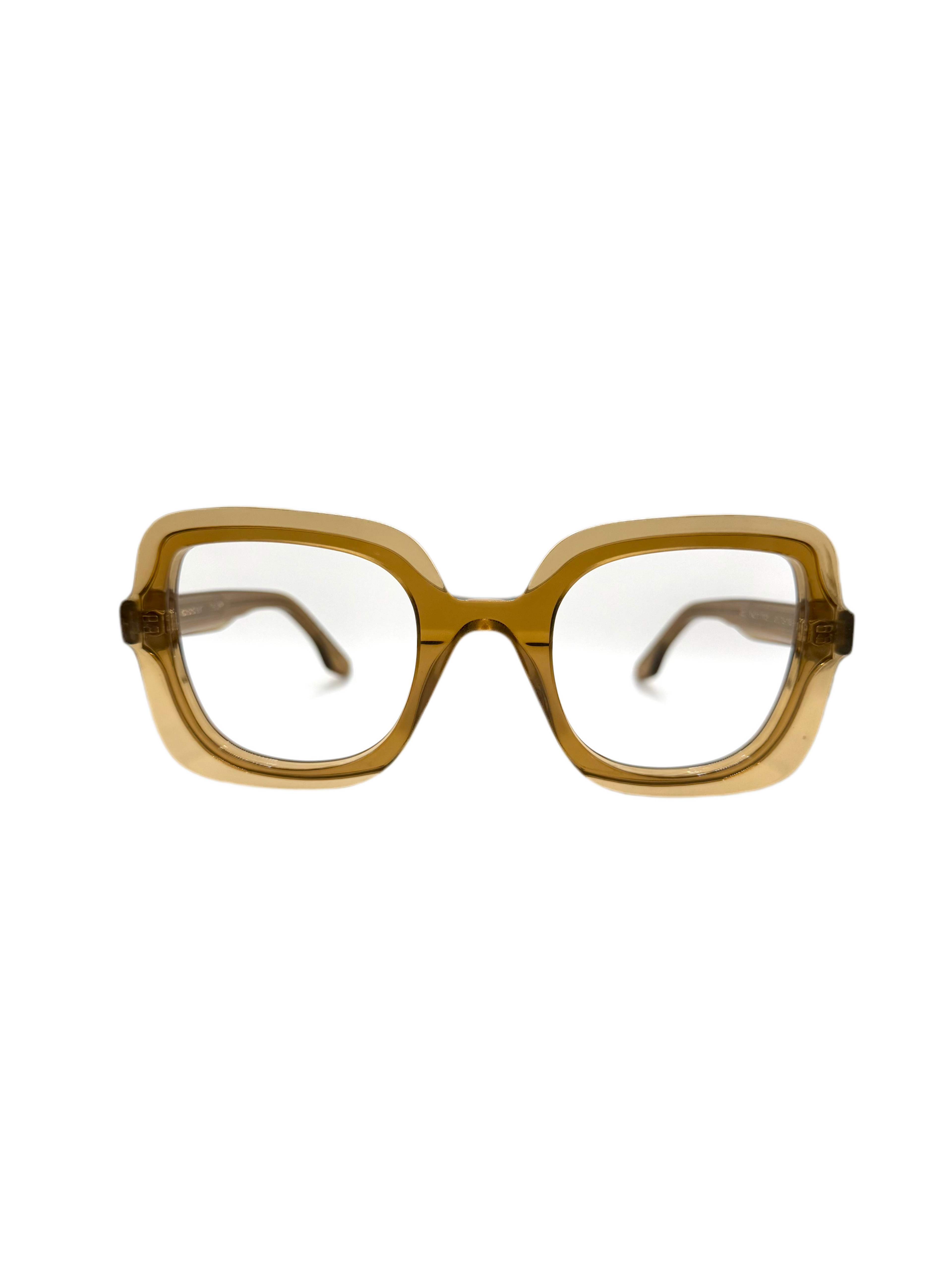 KOMONO – The Livey | Lunettes de vue femme acétate crystal marron