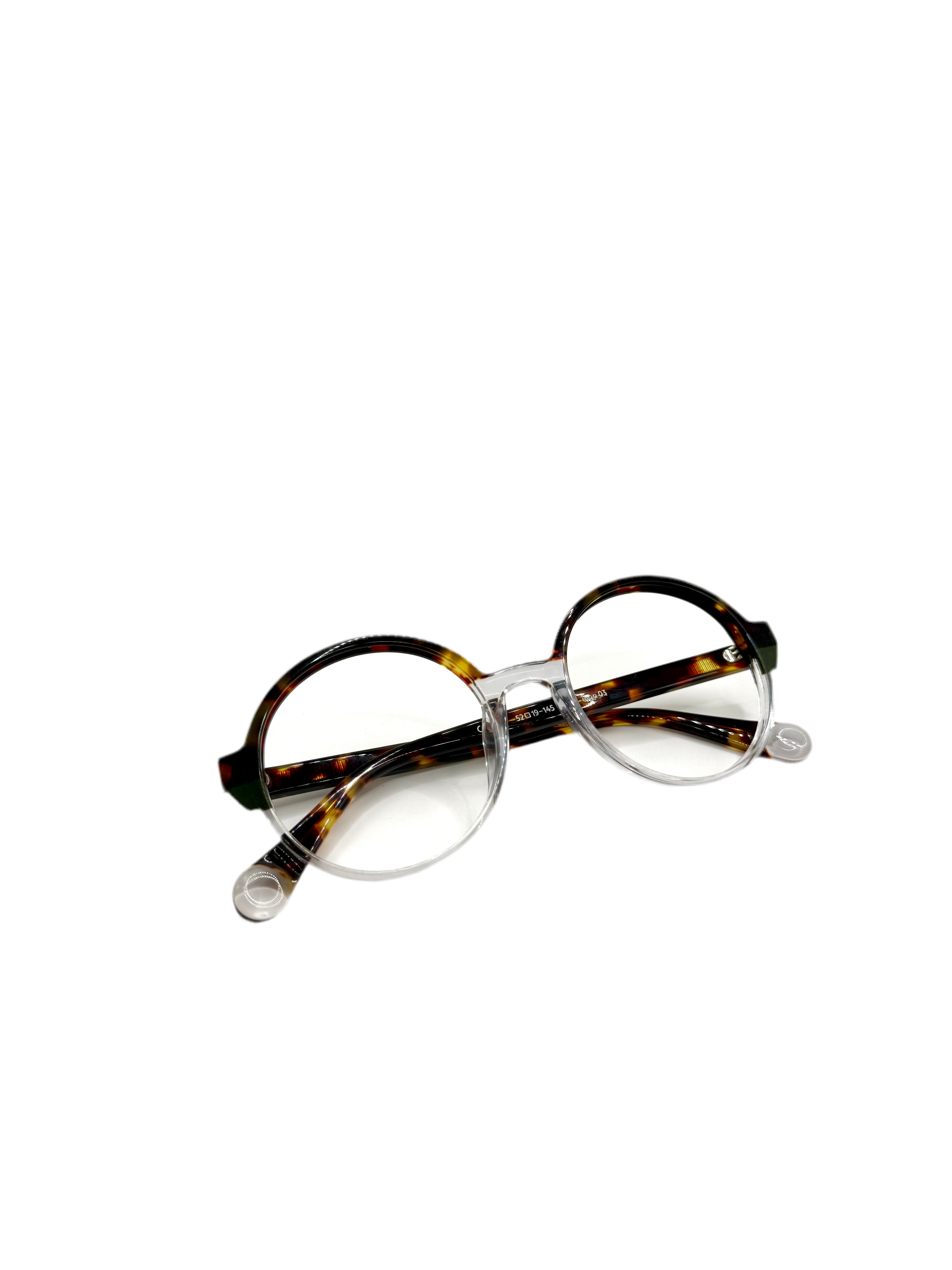 LE PARC – INGA | Lunettes de vue femme crystal et écaille