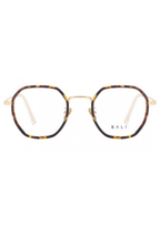 Bali – Jade | Lunettes de vue femme combiné doré et écaille en acétate