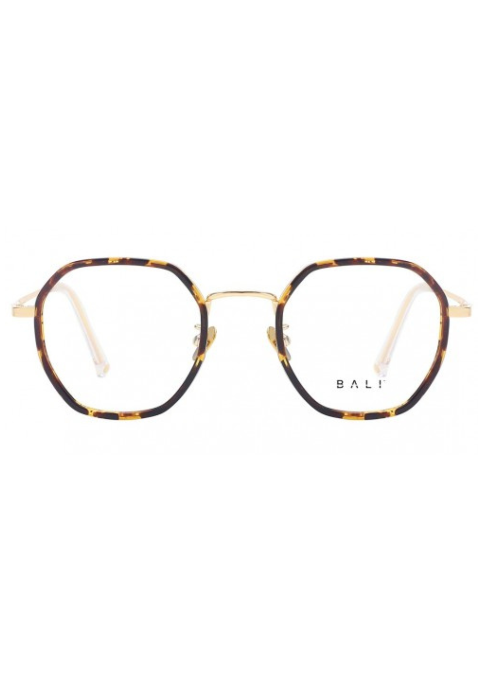 Bali – Jade | Lunettes de vue femme combiné doré et écaille en acétate