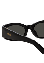 Jacquemus Ovalo  – Noir | Lunettes de soleil en acétate
