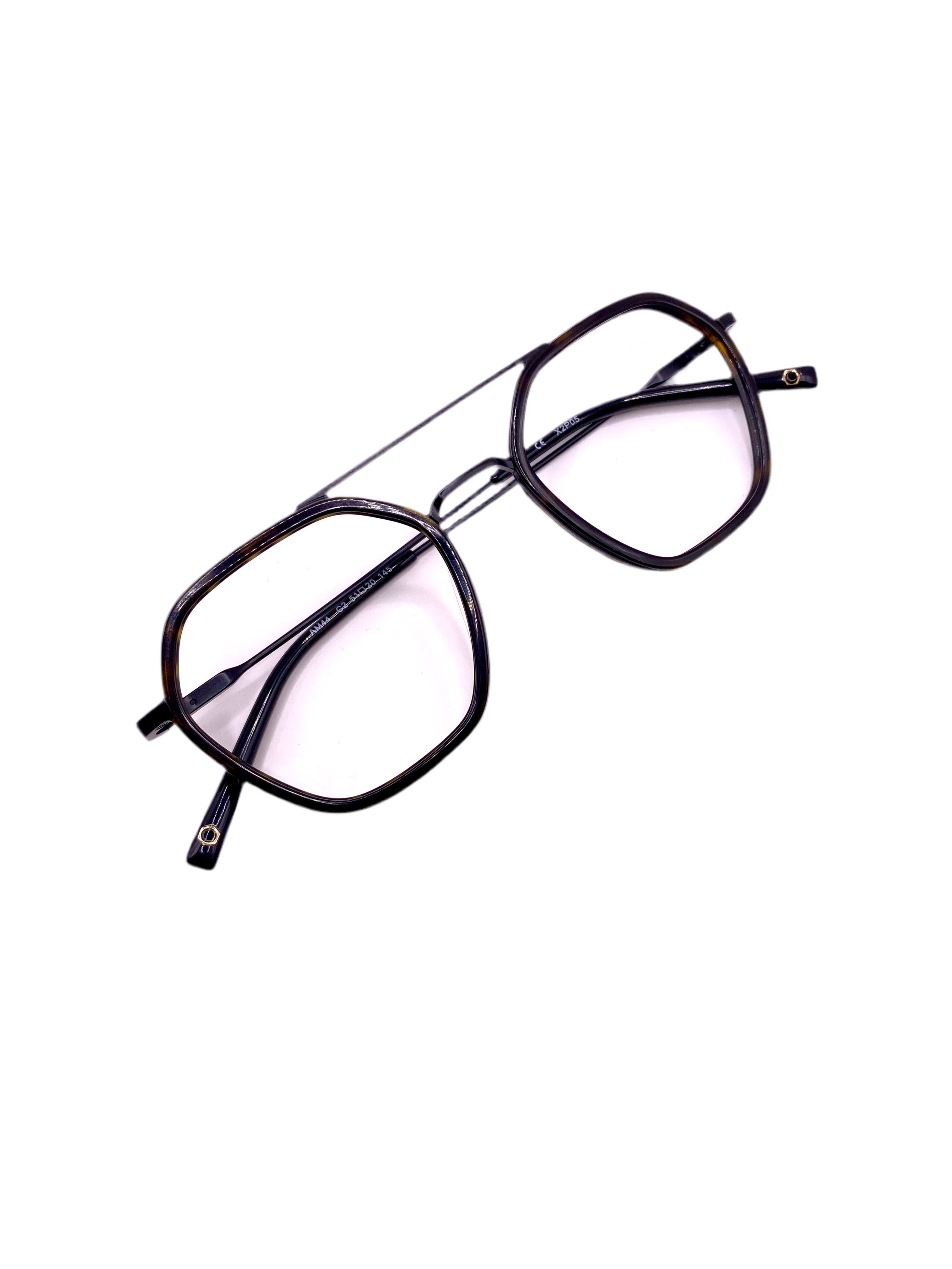 Lou – AM44 | Lunettes de vue homme noir en acétate