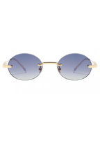 BALI B22 – Lunettes de soleil femme percées dorées
