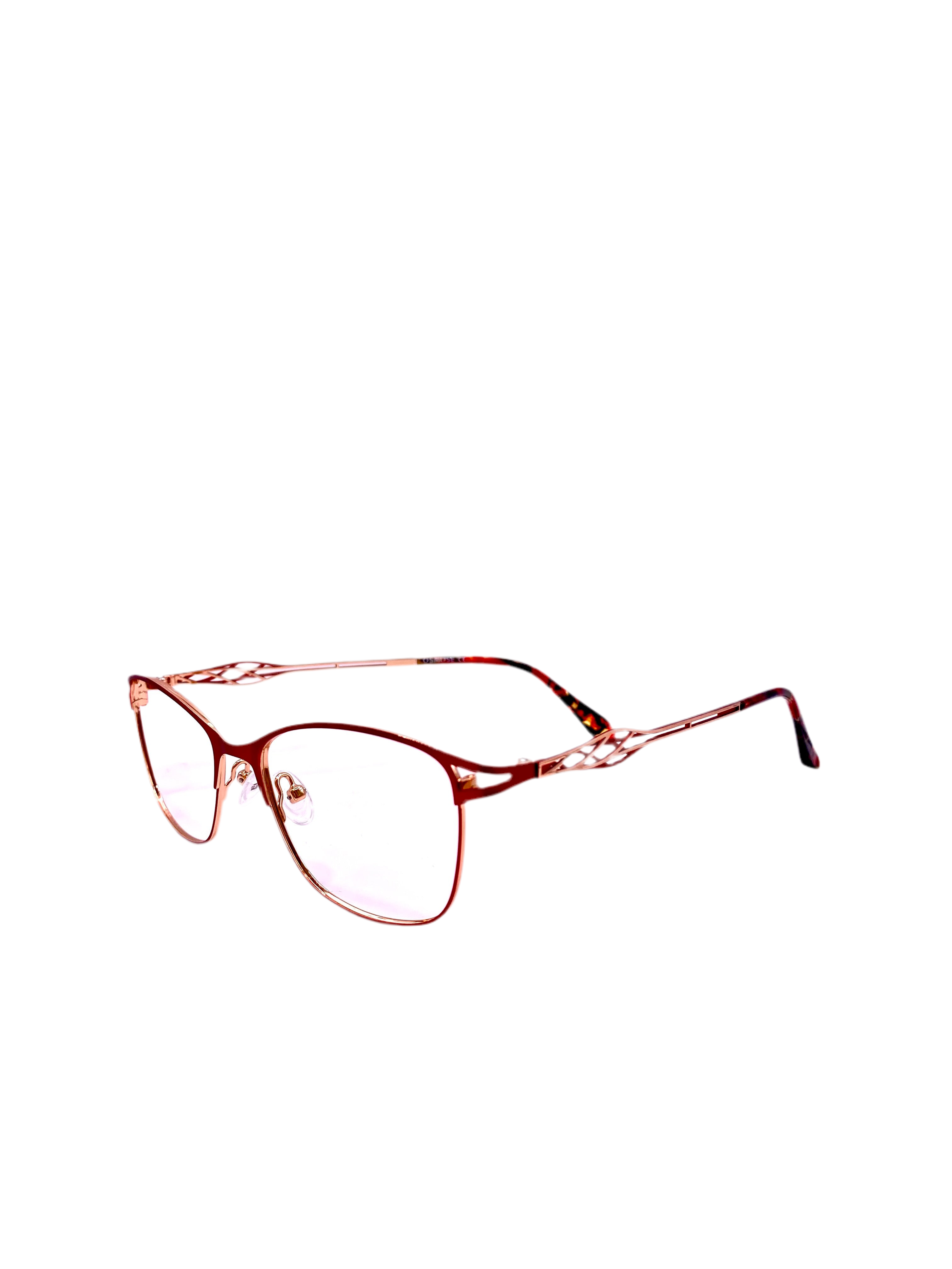 OSMOSE - OS918 | Lunettes de vue femme métal rouge