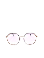 IKALY – P319 | Lunettes de vue femme noir et doré en métal