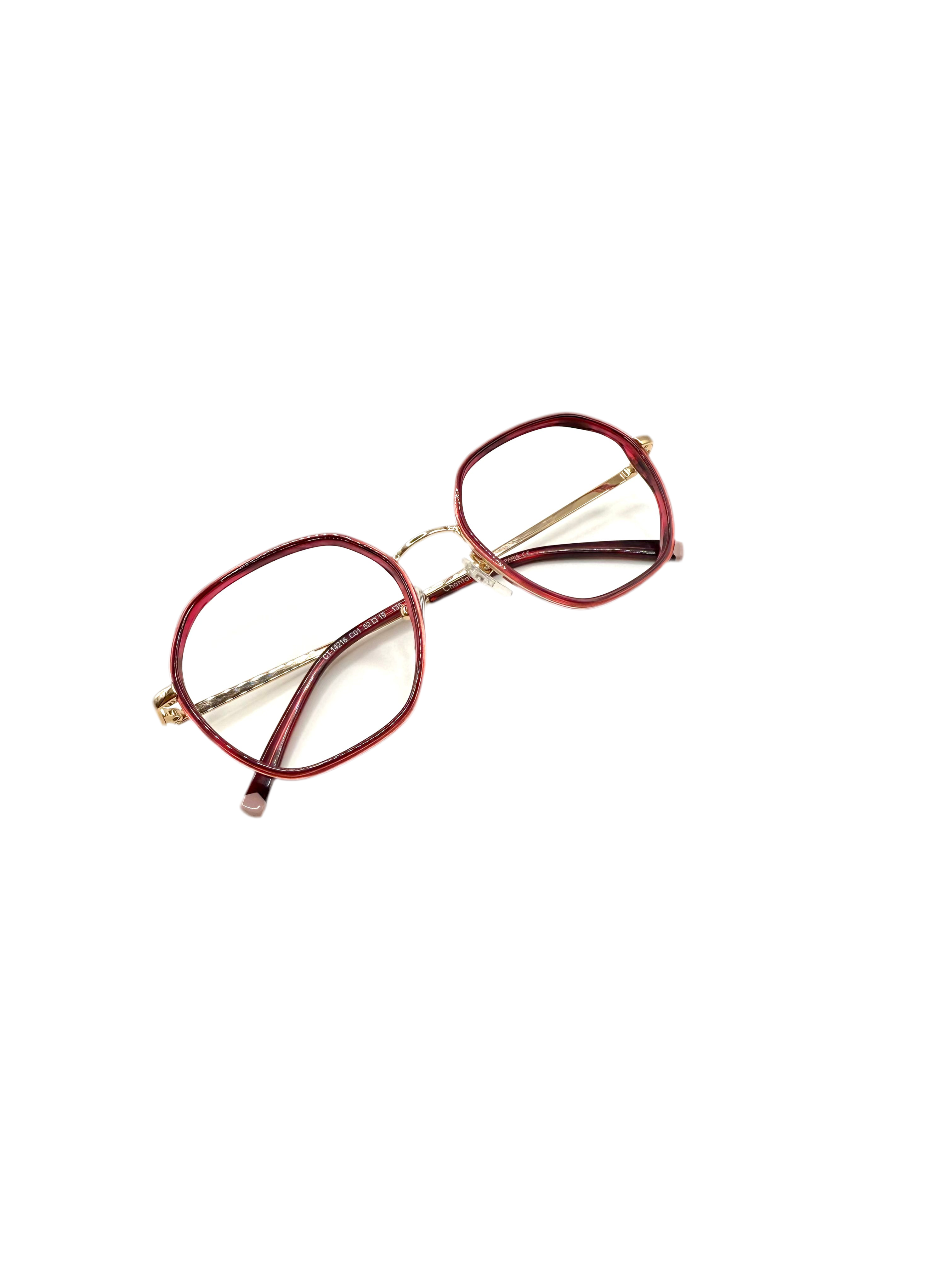 Chantal Thomass – CT14216 | Lunettes de vue femme combiné doré et rose cristal