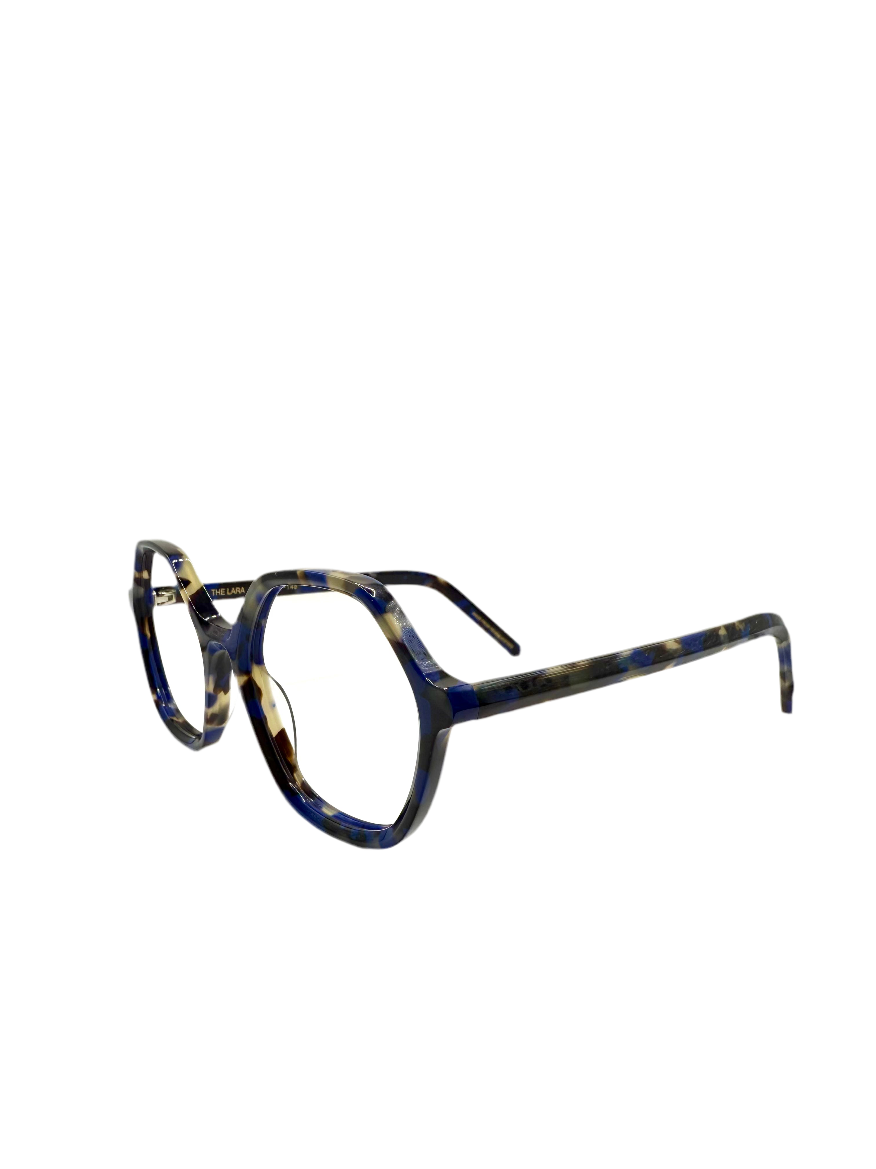 KOMONO – Lara | Lunettes de vue femme acétate écaillé bleu