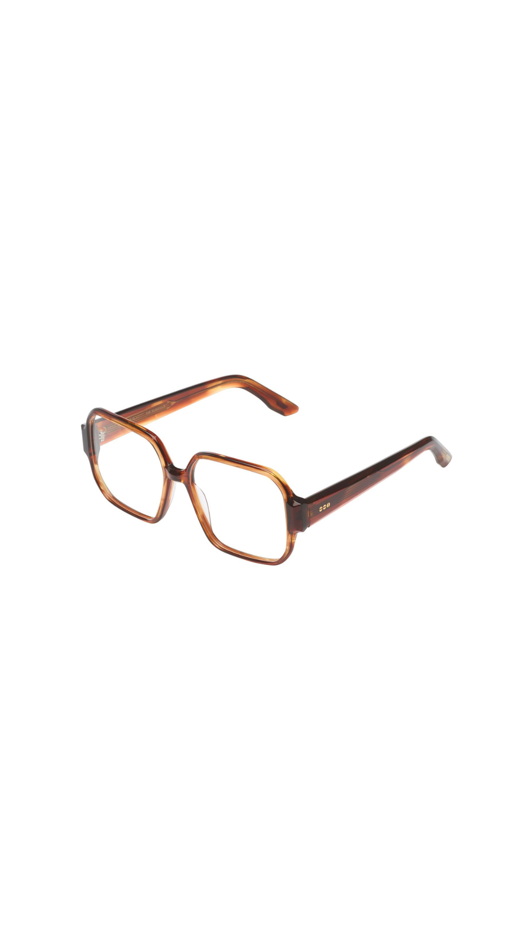 KOMONO – The Isabella | Lunettes de vue femme acétate cristal marron