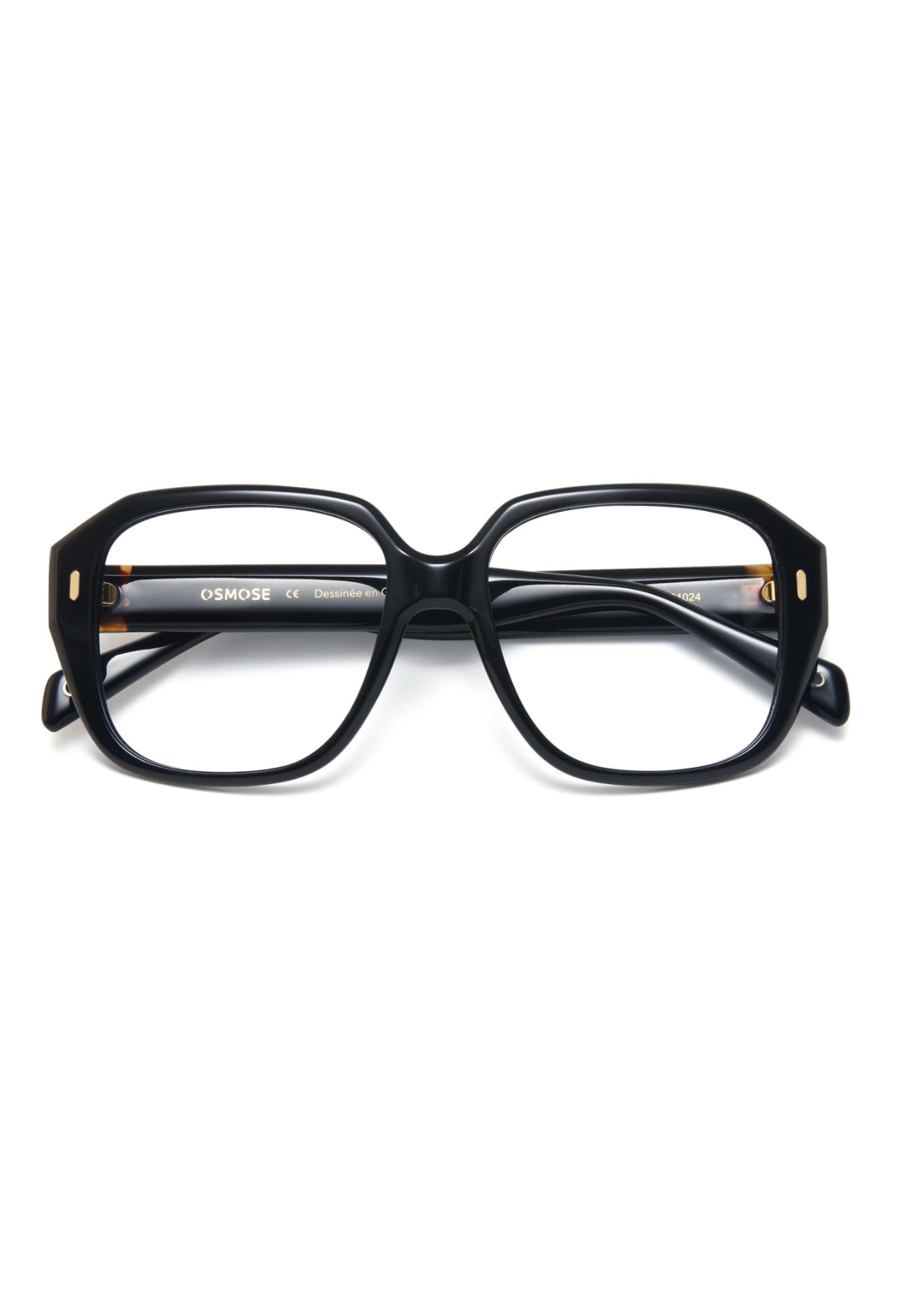 OSMOSE OCP610 | Lunettes de vue femme noir à clip
