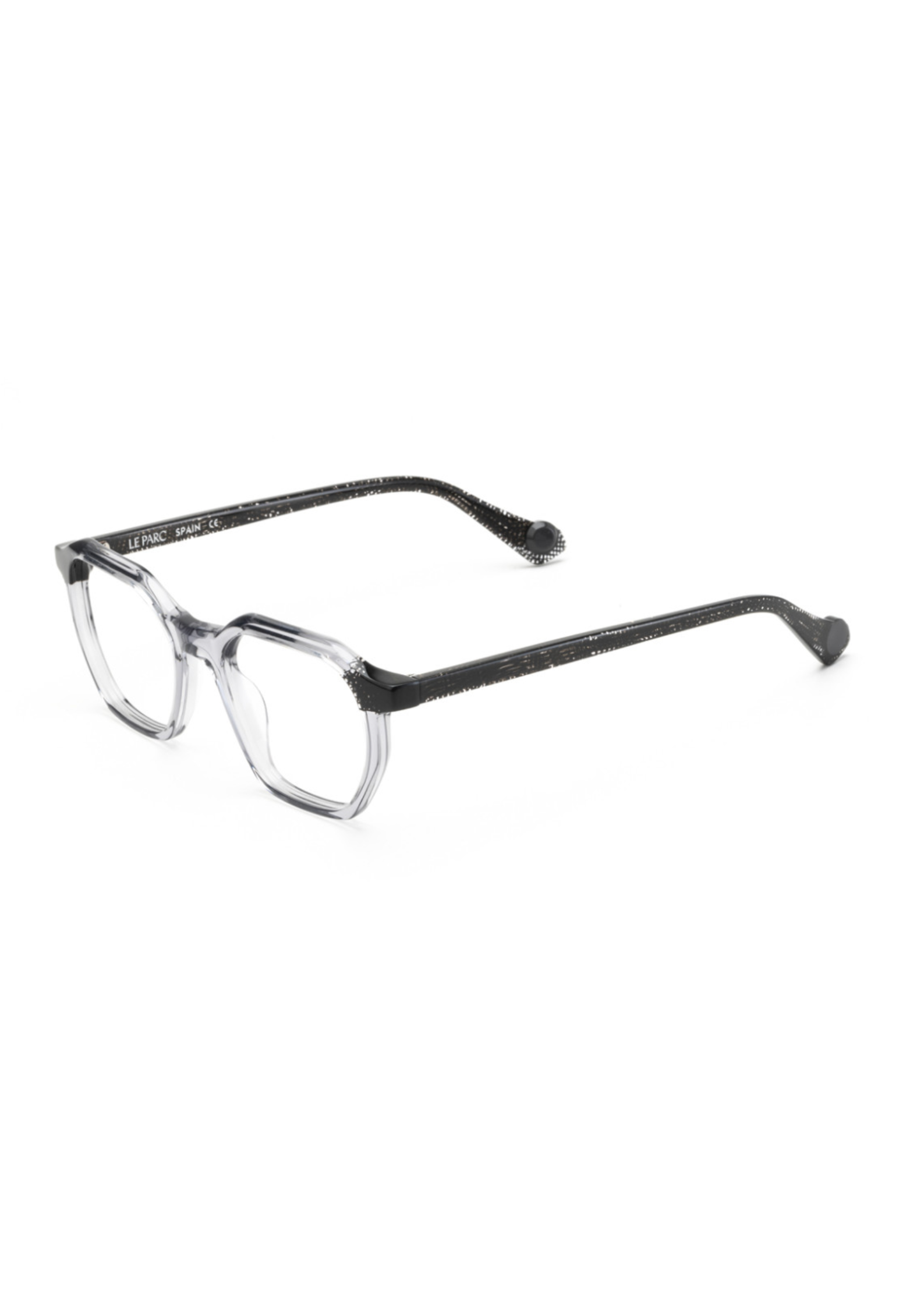 LE PARC – Rossi | Lunettes de vue homme cristal et noir