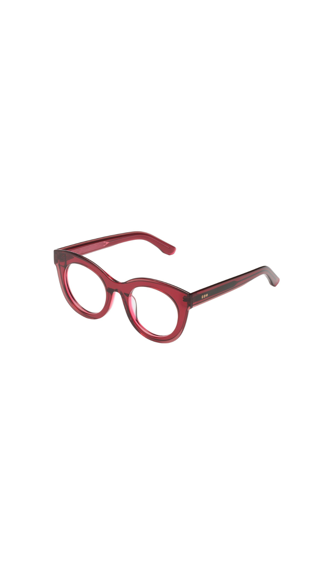KOMONO – The Lucy | Lunettes de vue femme acétate framboise
