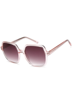 IKALY SP4270 – Lunettes de soleil femme cristal rose & verres bruns