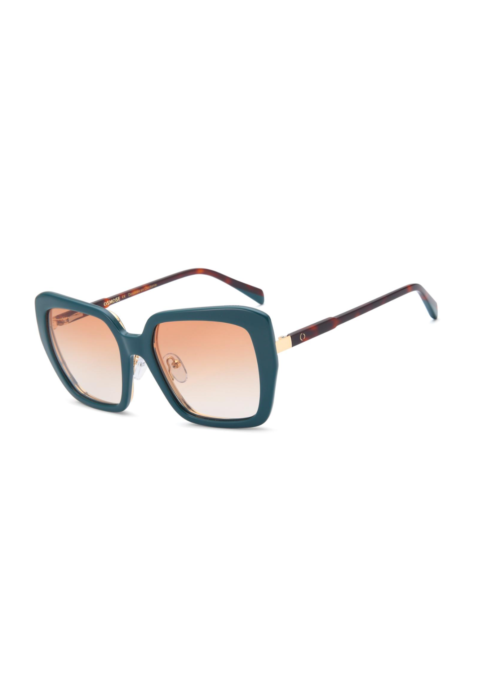 OSMOSE OCP593 | Lunettes de vue femme métal doré à clip
