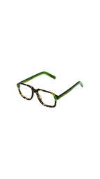 KOMONO – The Tatum | Lunettes de vue homme acétate écaille branche verte