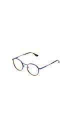 KOMONO – The Pete | Lunettes de vue homme combinée écaille et bleu