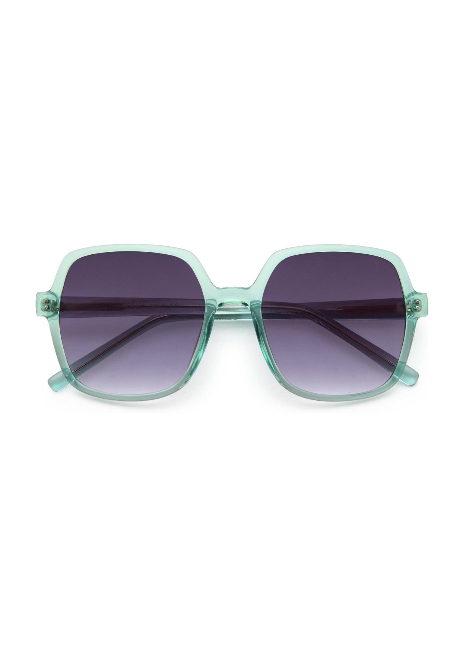 IKALY SP4270 – Lunettes de soleil femme cristal VERT & verres GRIS