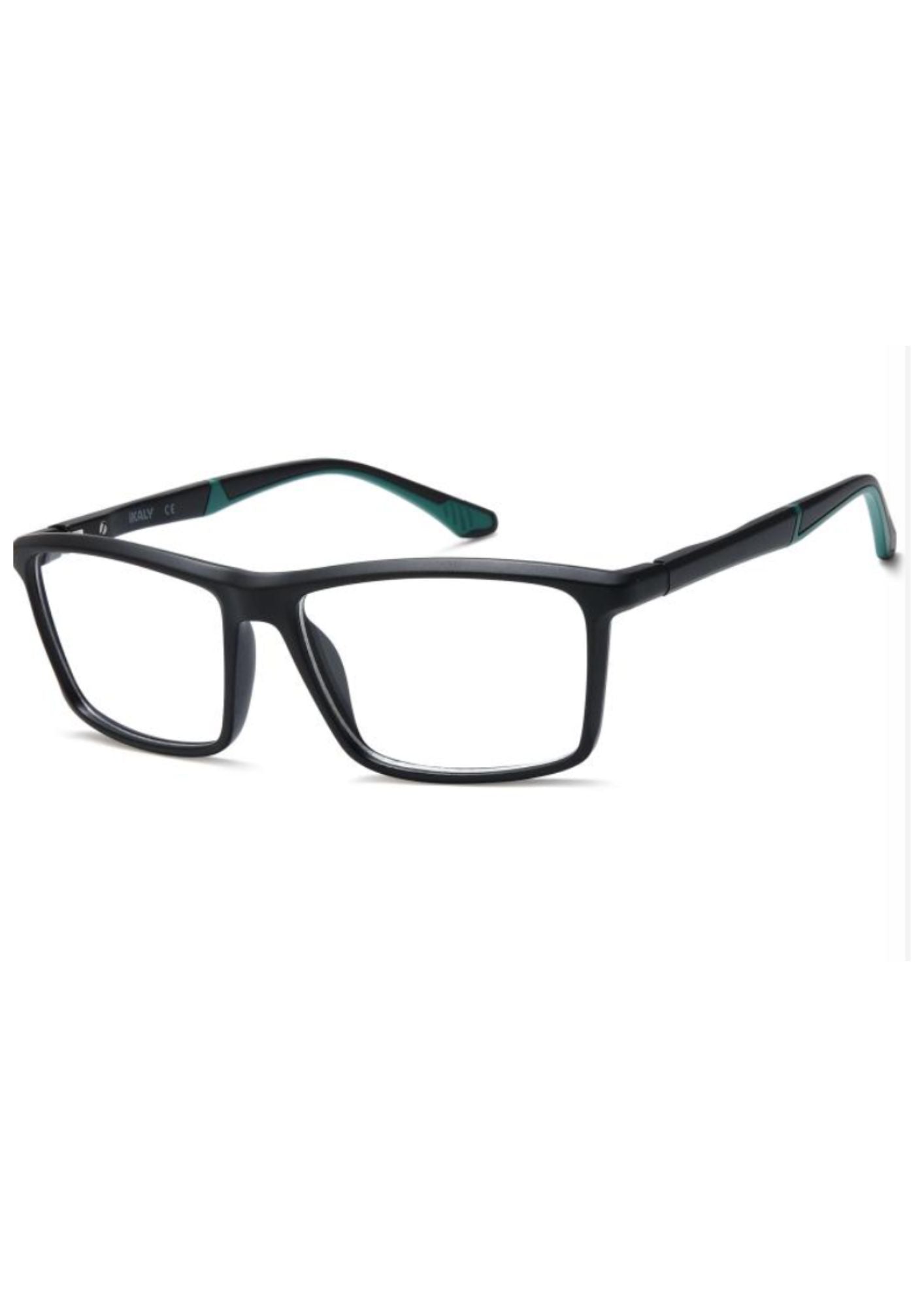 IKALY – OP427 | Lunettes de vue homme noir et vert