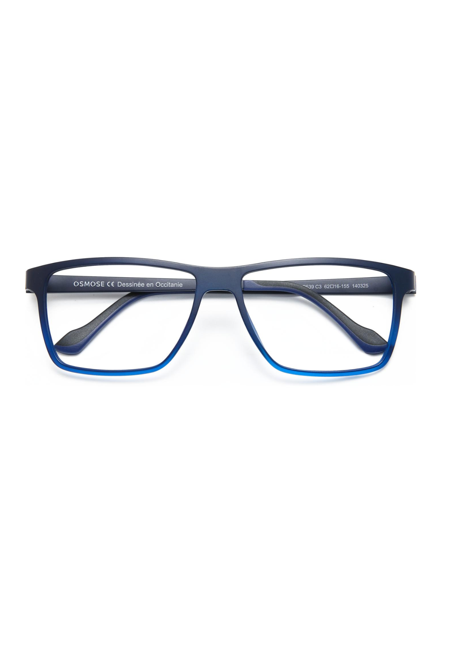 OSMOSE - OCP539 | Lunettes de vue homme ultem bleu mat à clip
