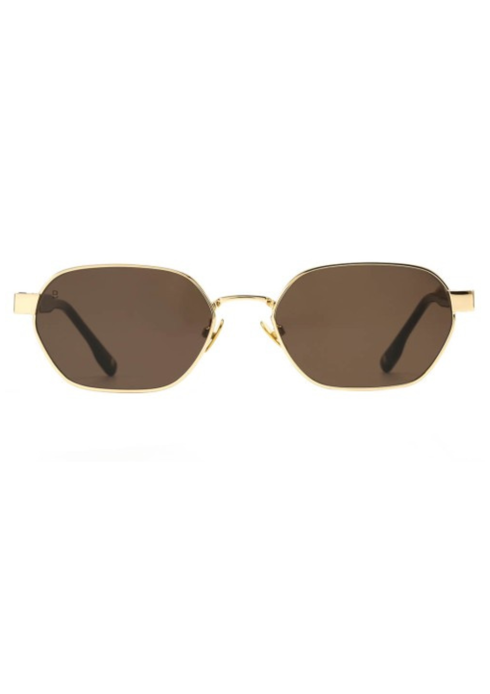 BALI storm – Lunettes de soleil mixte métal doré verres marron