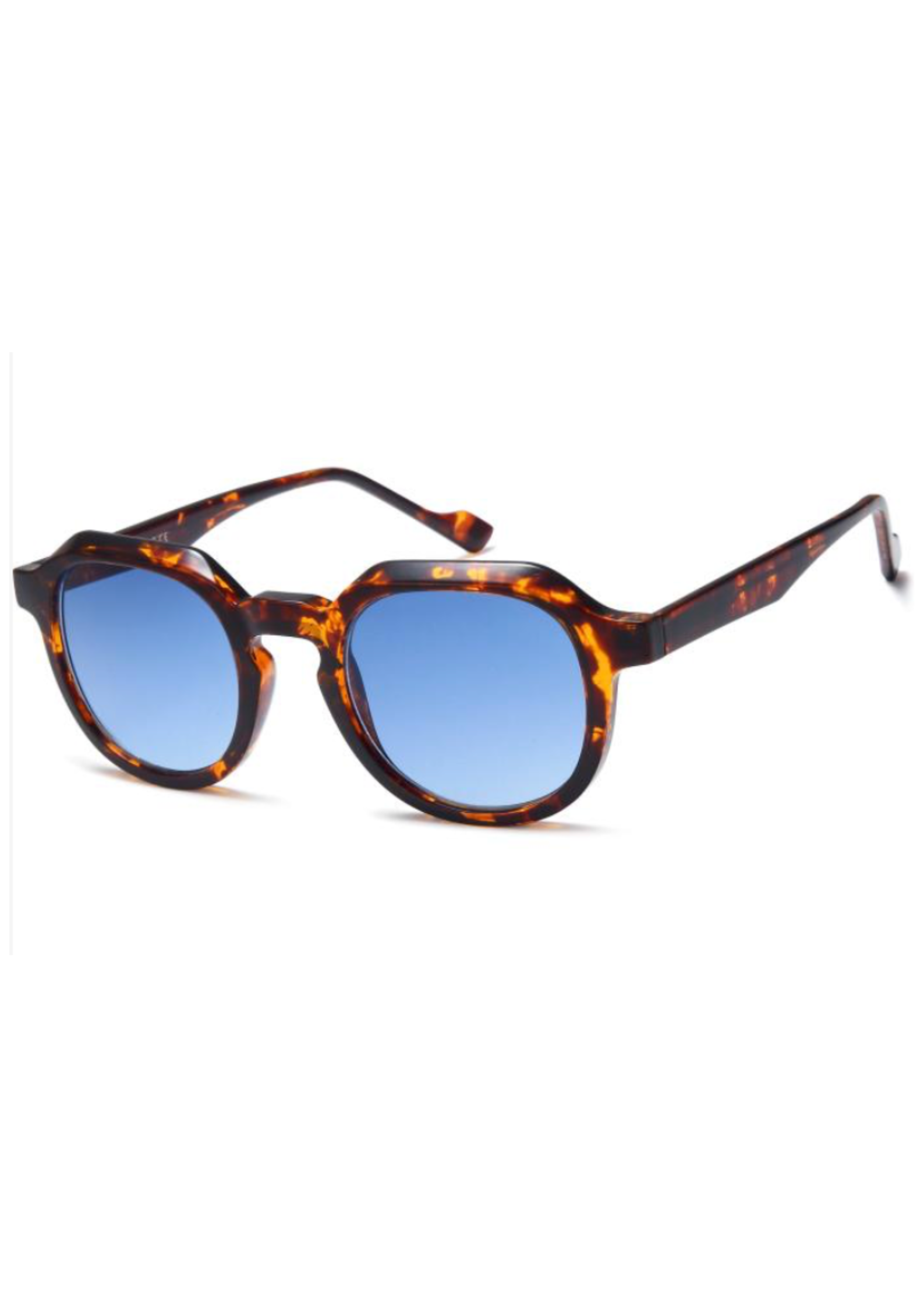 IKALY - SP4275 | Lunettes de soleil homme écaille & verres bleus