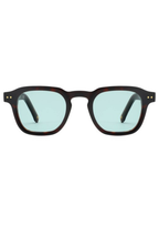 BALI River – Lunettes de soleil homme en acétate écaille verres bleu