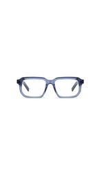 KOMONO – The Nico | Lunettes de vue homme acétate cristal bleu