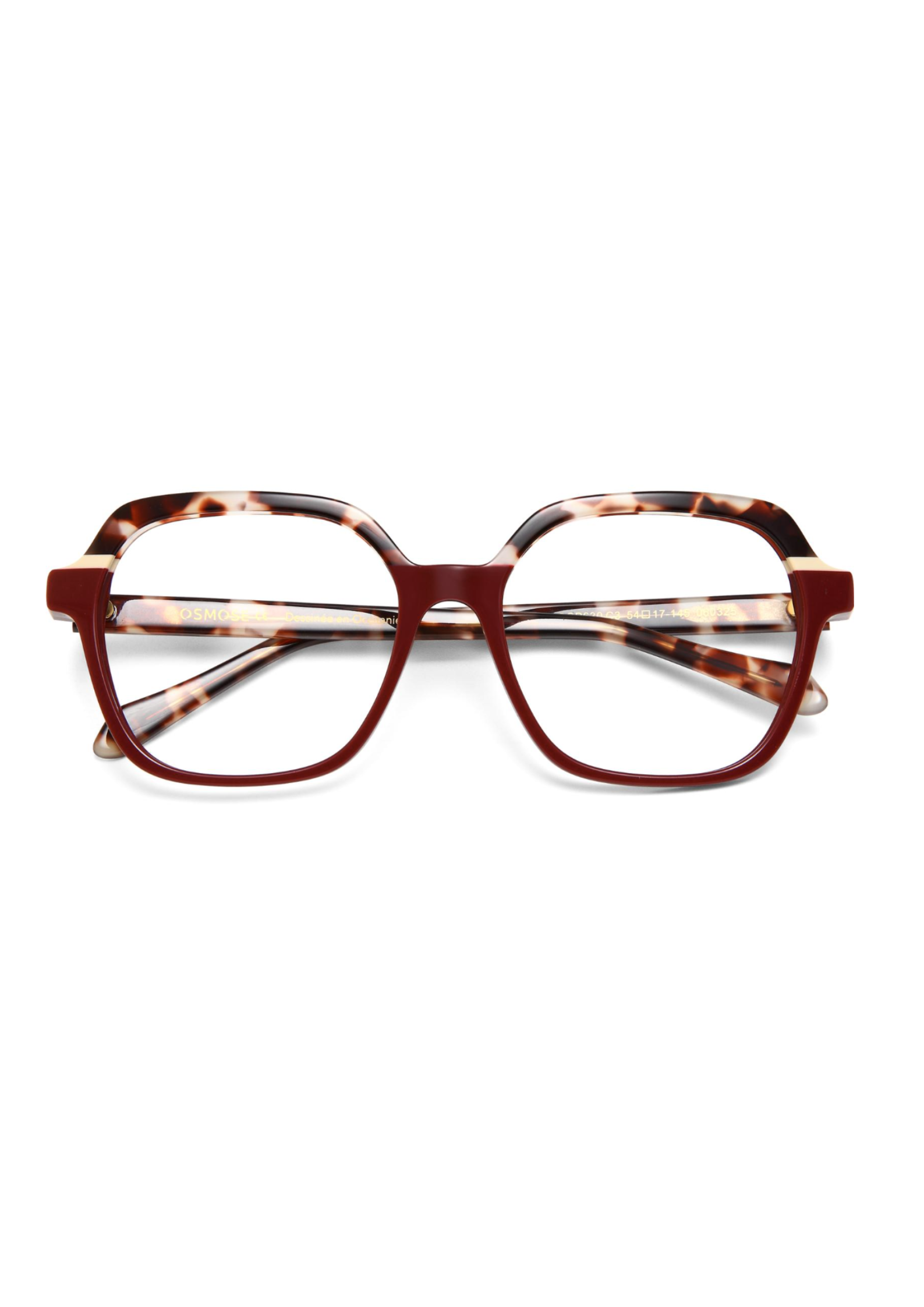 OSMOSE OCP630 | Lunettes de vue femme écaille et bordeaux