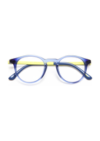 OSMOSE - OCP589 | Lunettes de vue enfant ultem cristal bleu & jaune à clip