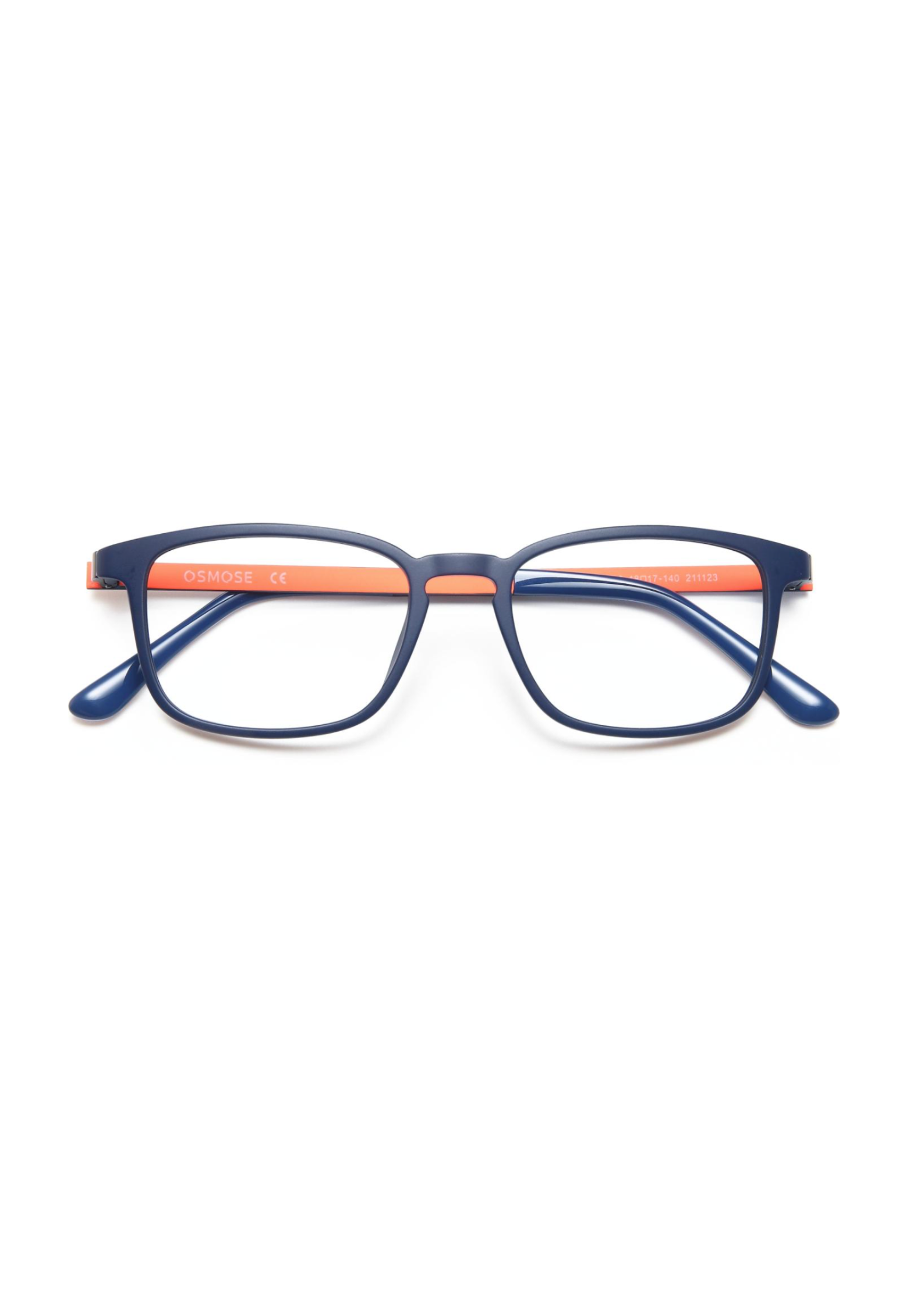 OSMOSE - OCP566 | Lunettes de vue enfant ultem bleu et orange à clip
