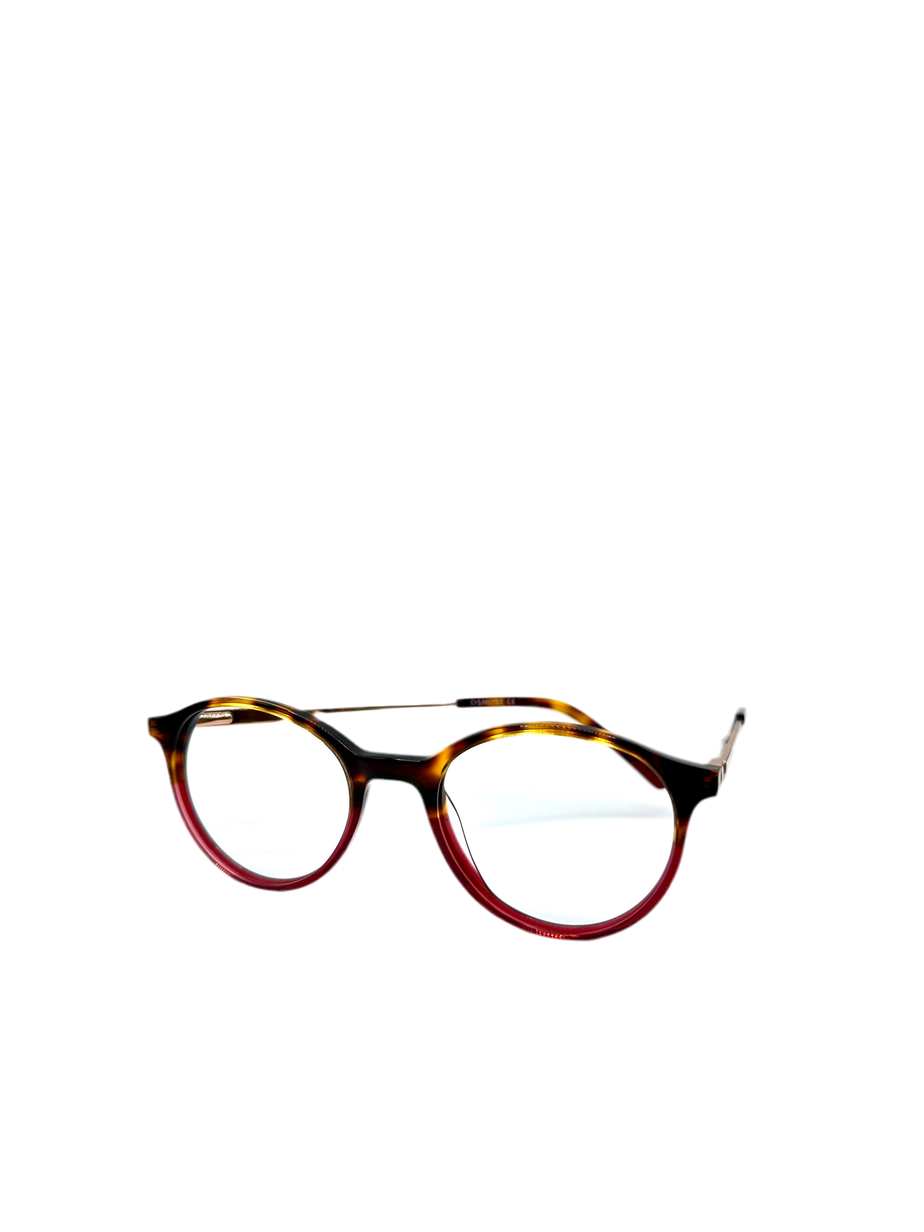 OSMOSE - OSA219 | Lunettes de vue femme acétate écaille et rouge
