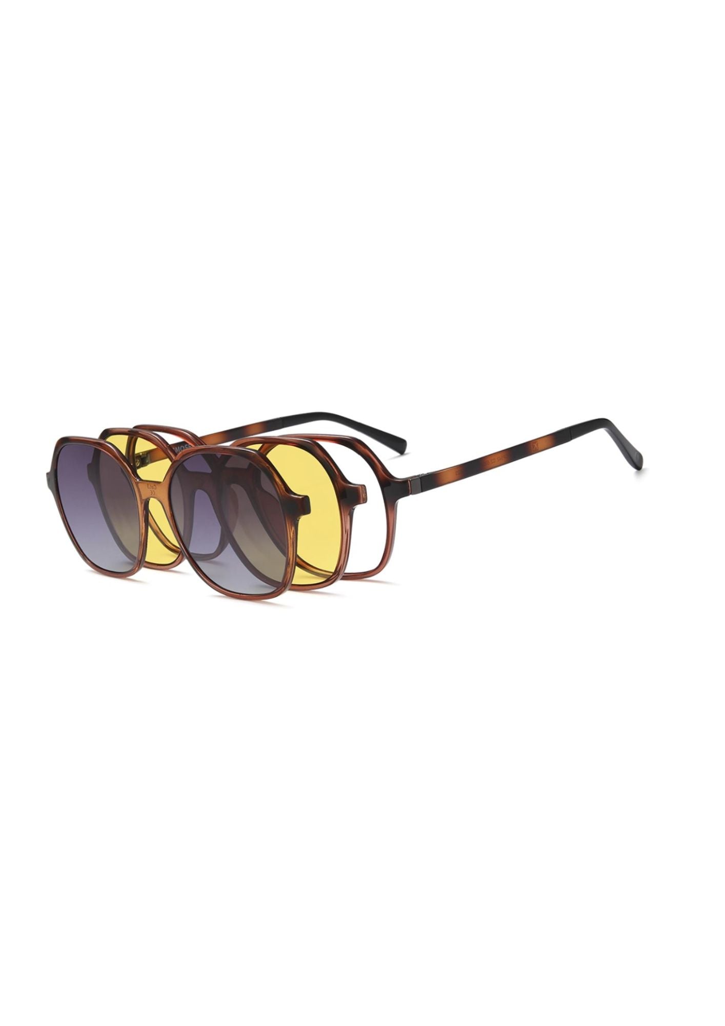 OSMOSE OCP542 | Lunettes de vue femme écaille à clip