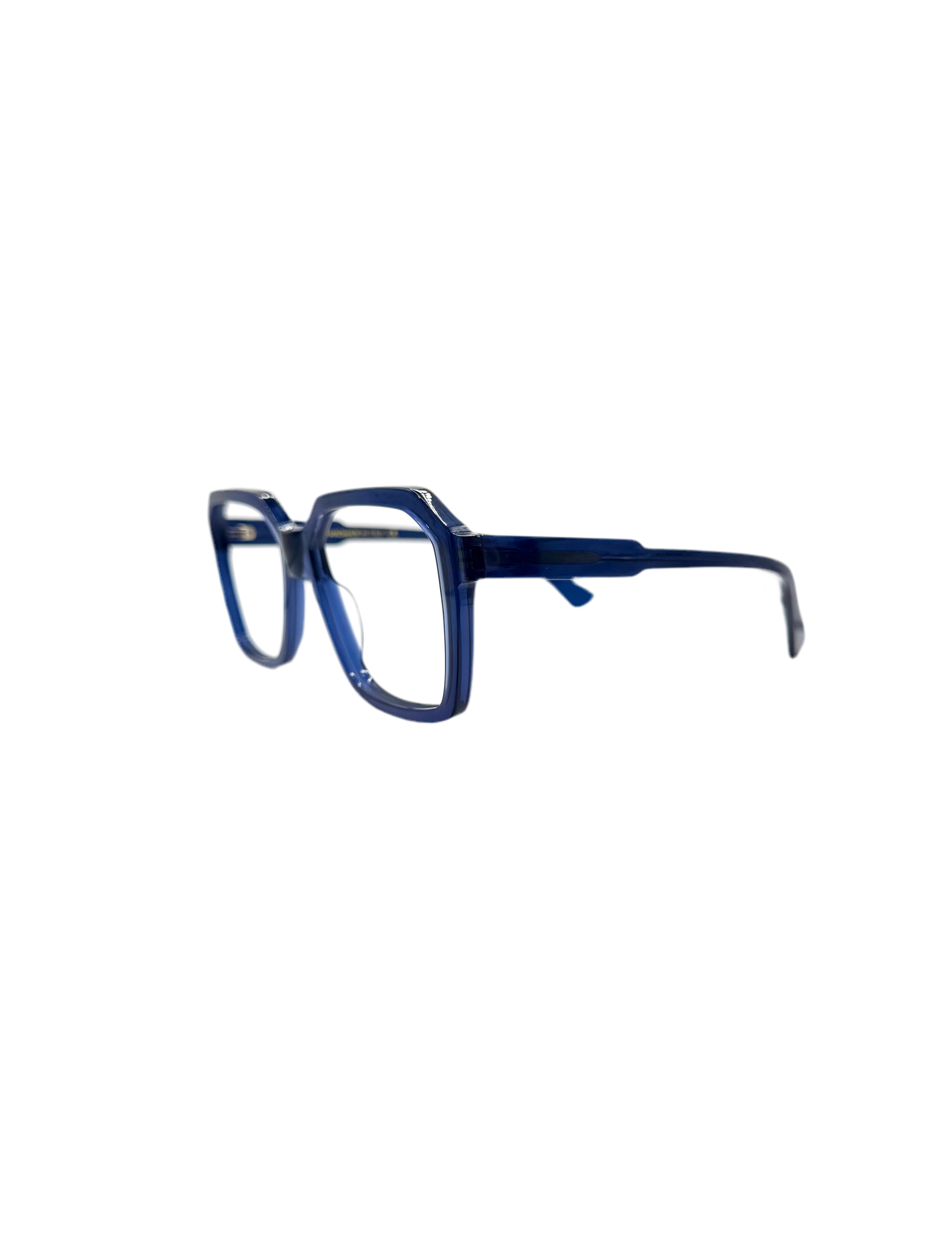 LA OVERSEAS – Lunettes de vue - bleu | JULIENNE