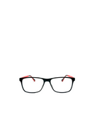 OSMOSE - OCP538 | Lunettes de vue homme ultem noir intérieur rouge à clip