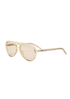 Jacquemus Pastro – blanc cassé | Lunettes de soleil en acétate
