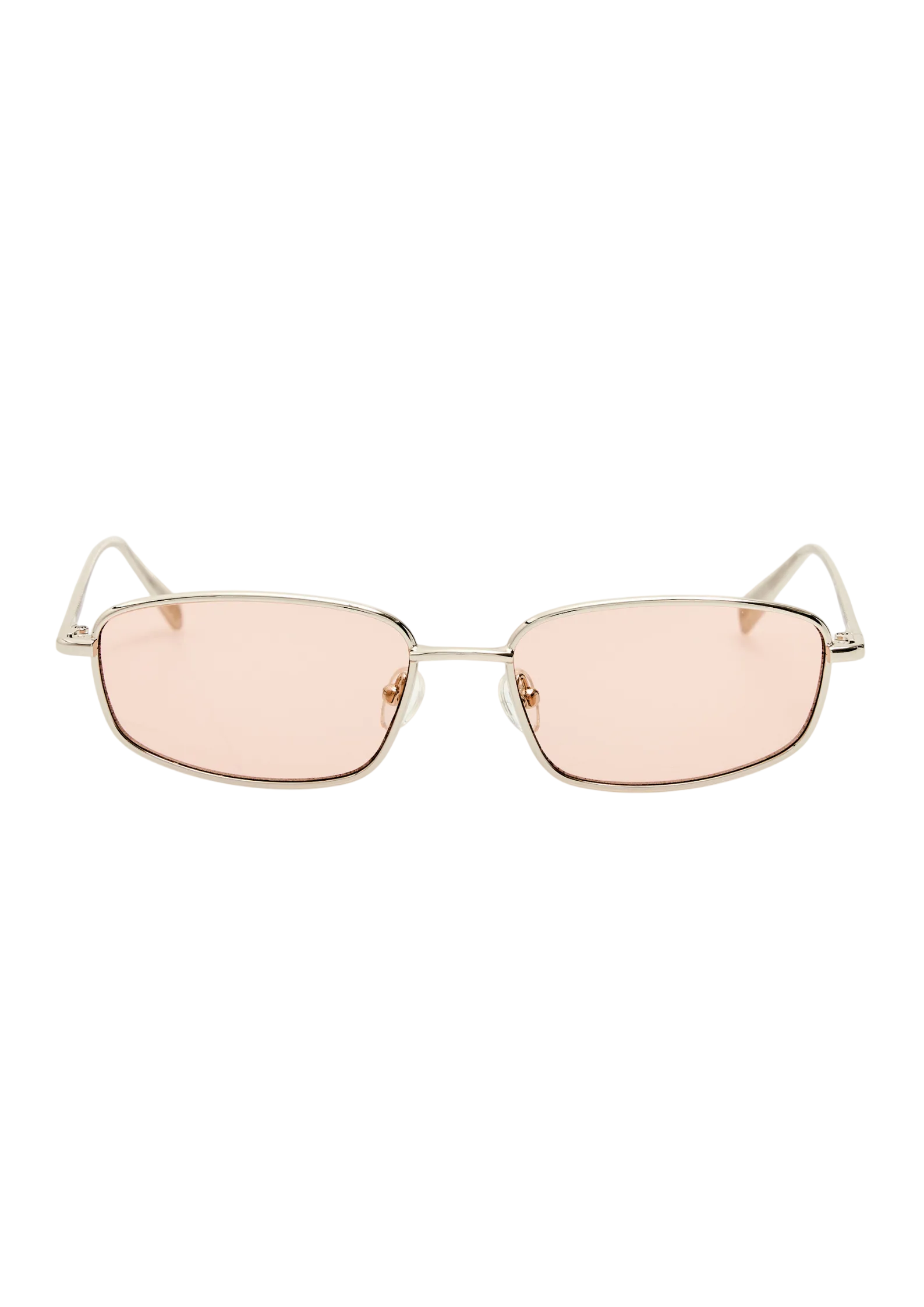Jacquemus 222  – argent verres rose | Lunettes de soleil en métal