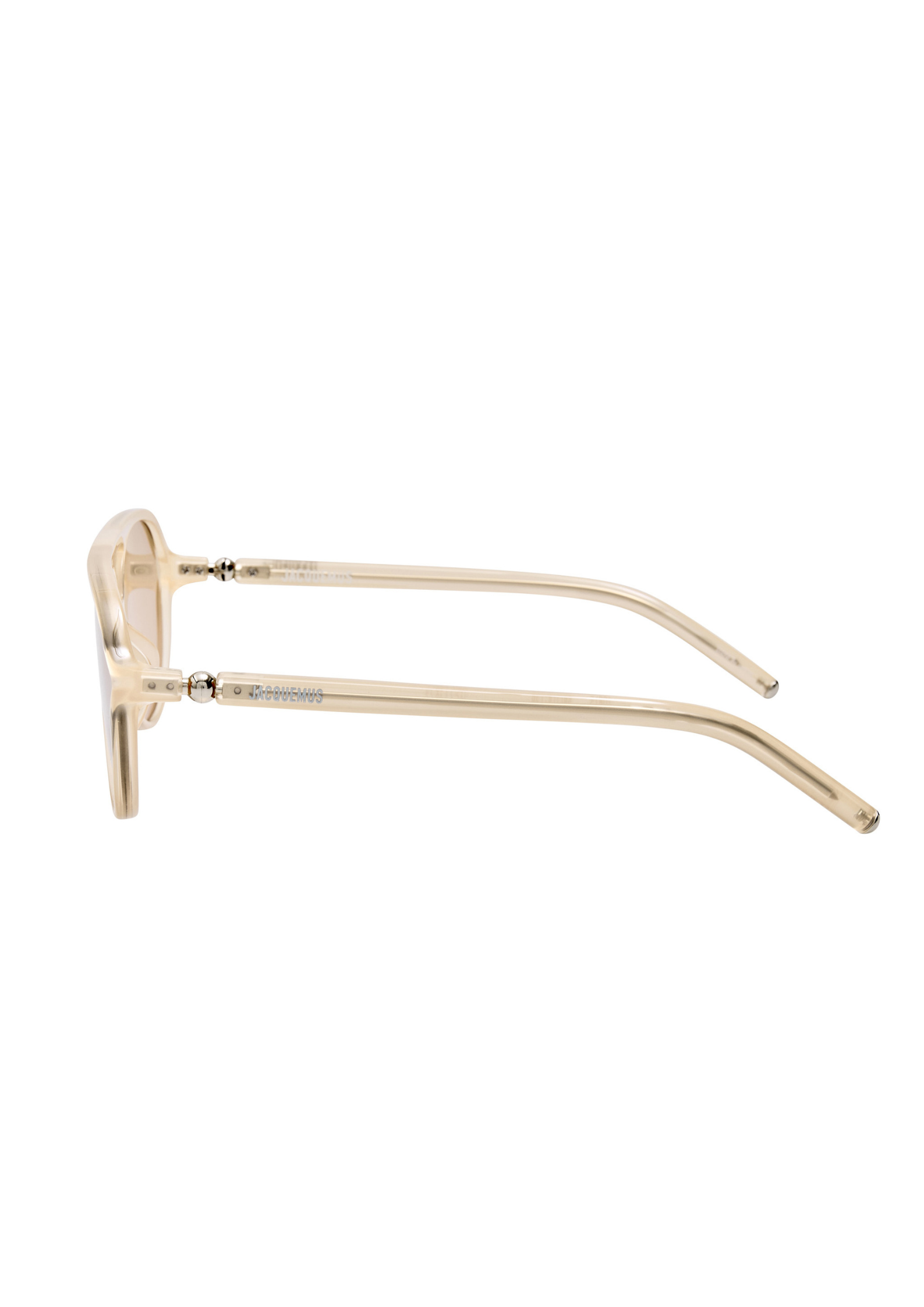 Jacquemus Pastro – blanc cassé | Lunettes de soleil en acétate