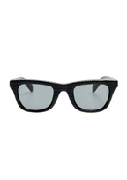 Jacquemus Pilotis – Noir | Lunettes de soleil en simili cuir