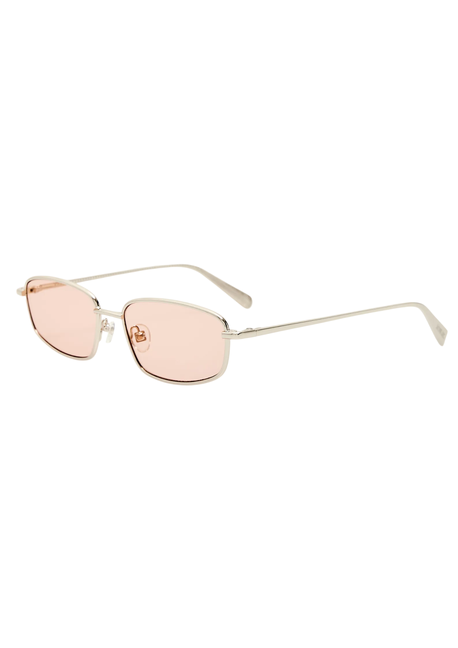 Jacquemus 222  – argent verres rose | Lunettes de soleil en métal