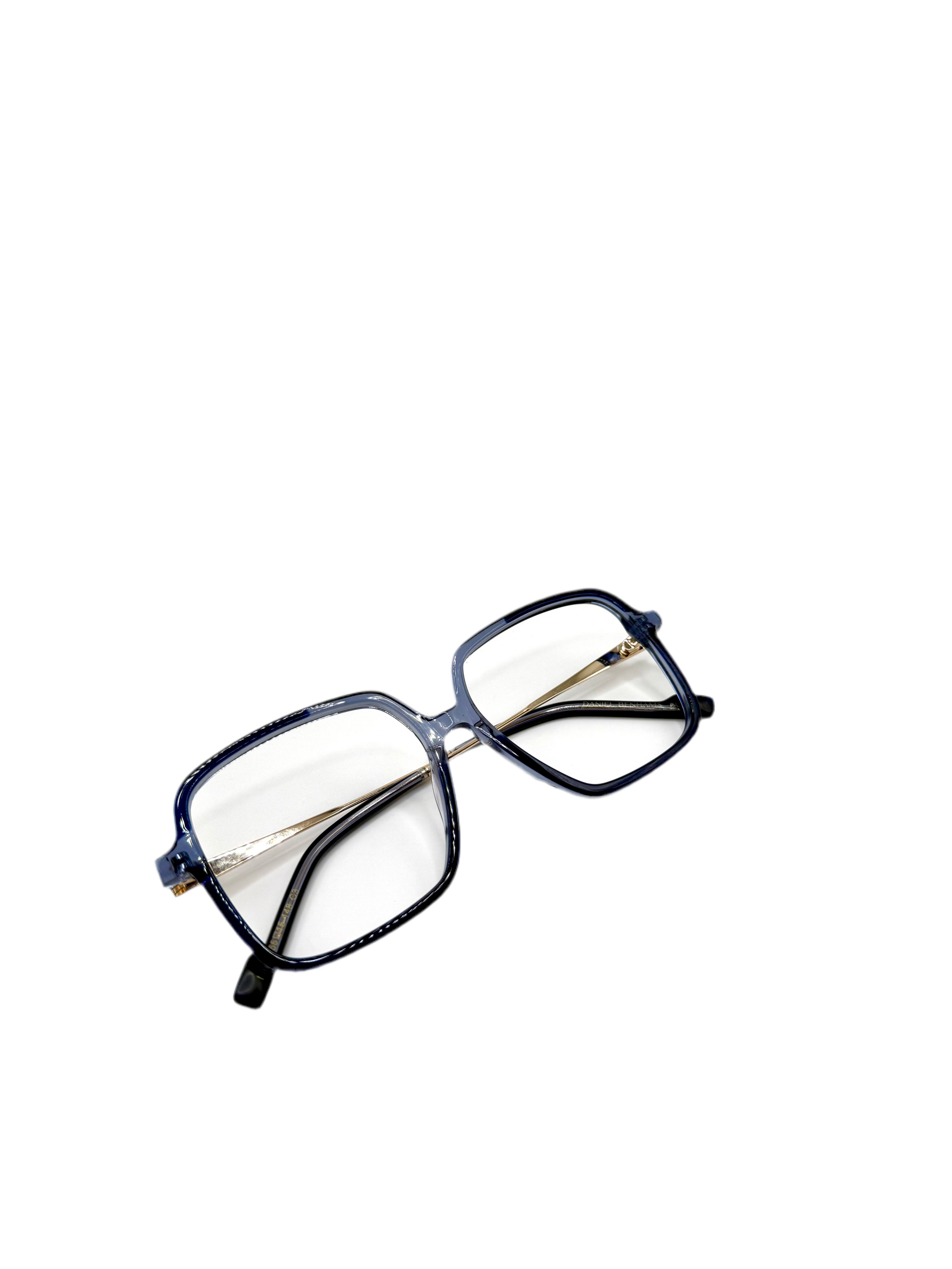 Daniel Benhamss – Laury | Lunettes de vue femme acétate bleu cristal