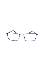 OSMOSE - OS932 | Lunettes de vue homme métal bleu et orange