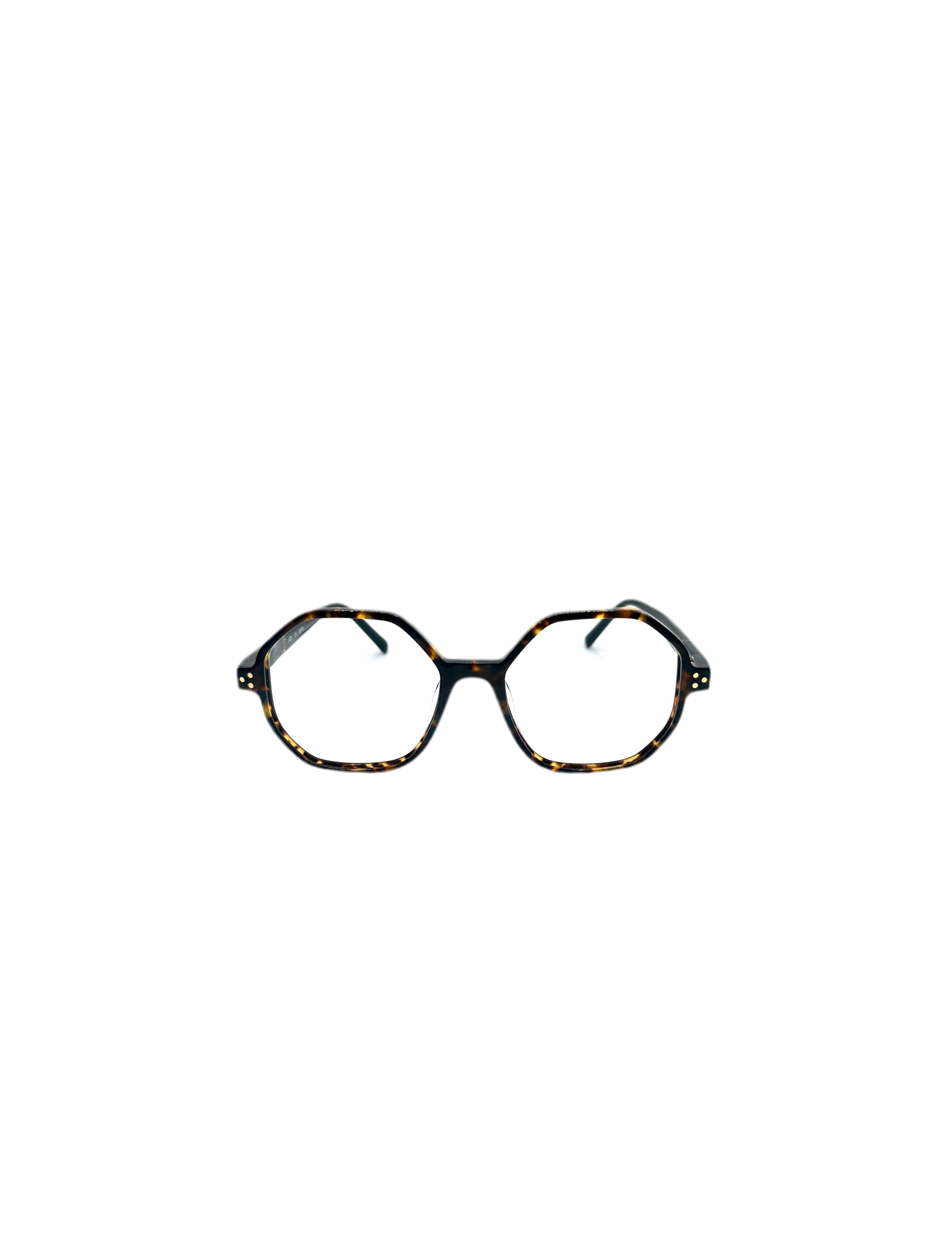Lou – F7 | Lunettes de vue femme écaille + clip solaire