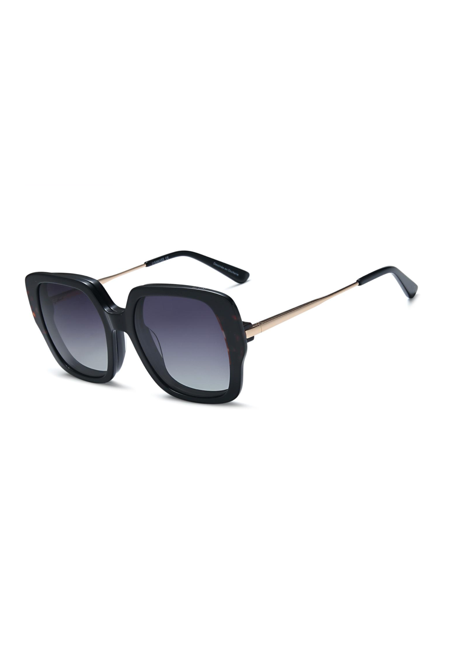 OSMOSE OCP591 | Lunettes de vue femme noir et doré à clip