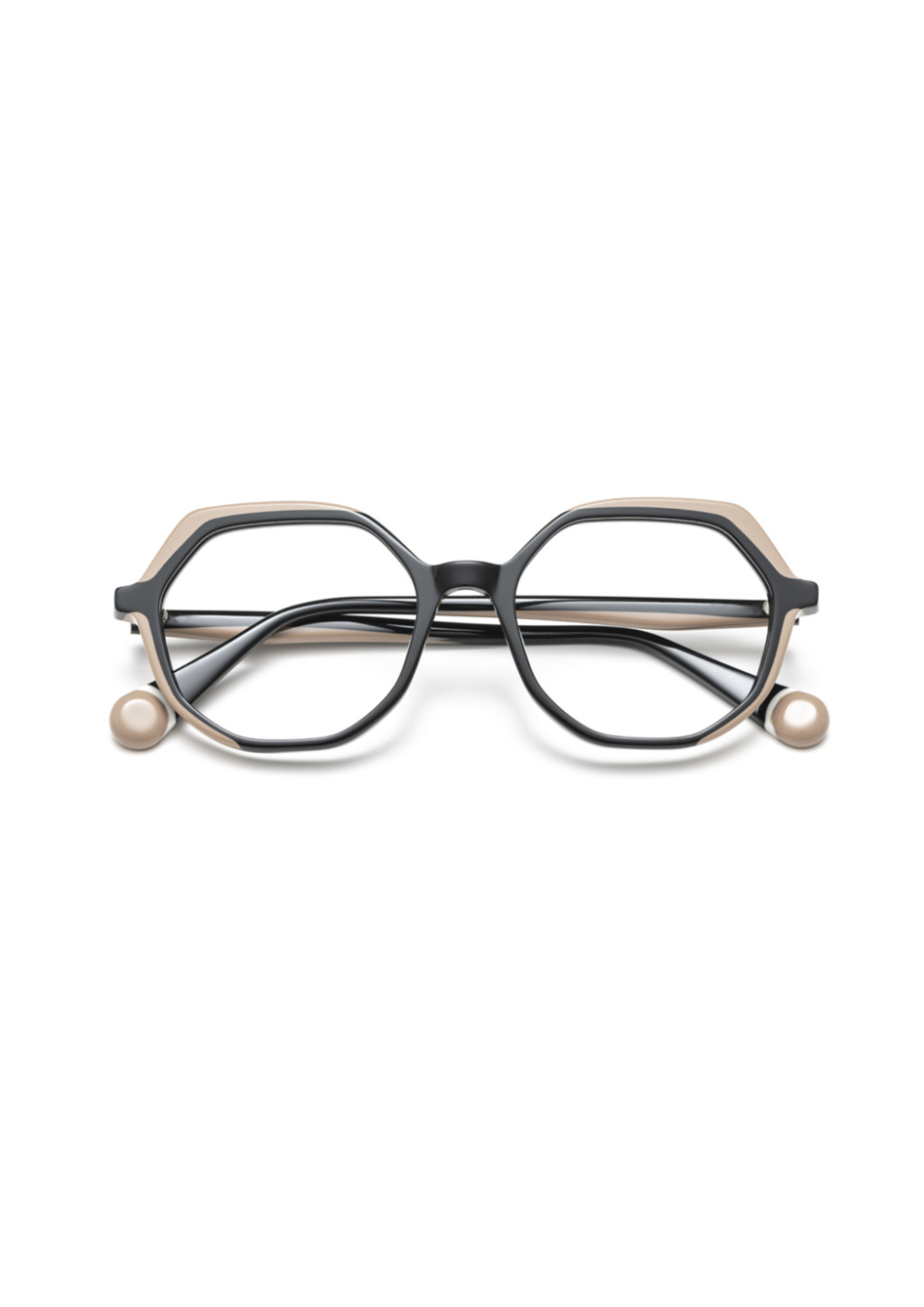 LE PARC – LINA | Lunettes de vue femme noir et crème