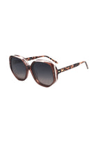 Lou – F4 | Lunettes de vue femme cristal rose + clip solaire