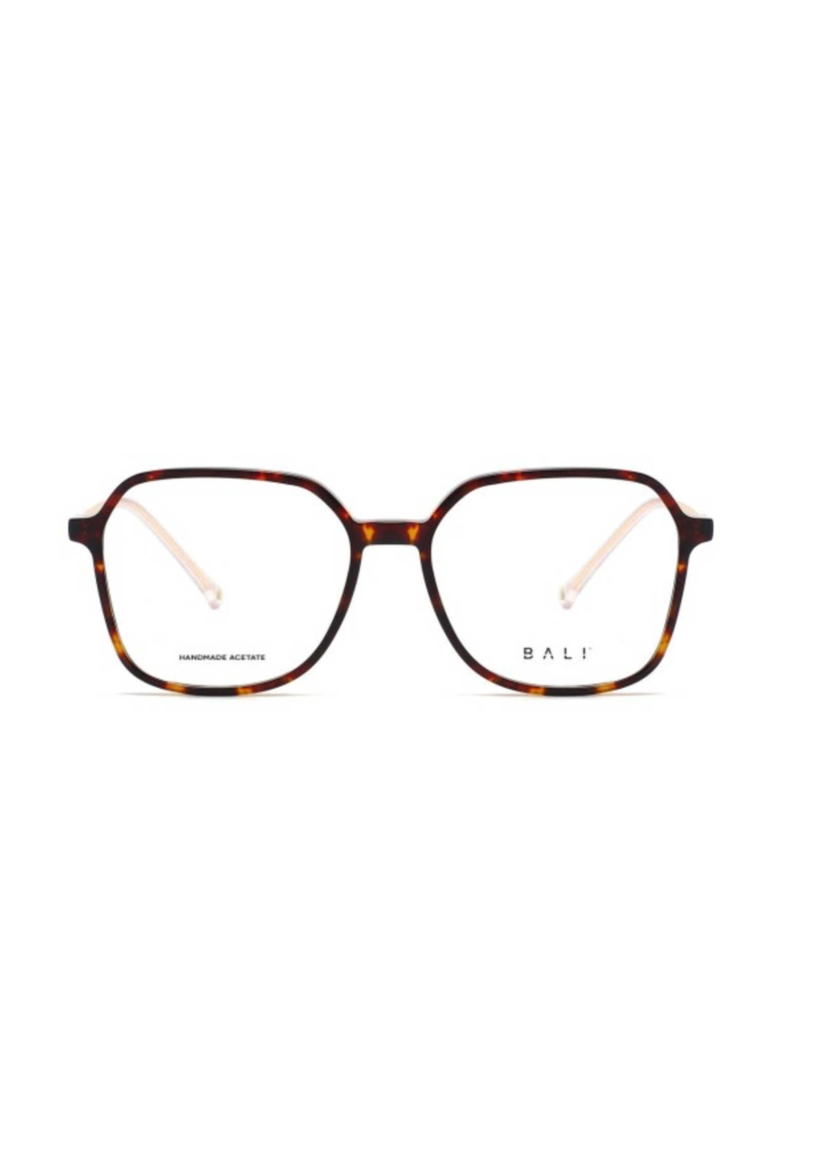 Bali – Jina | Lunettes de vue femme écaille avec branches dorées et noires