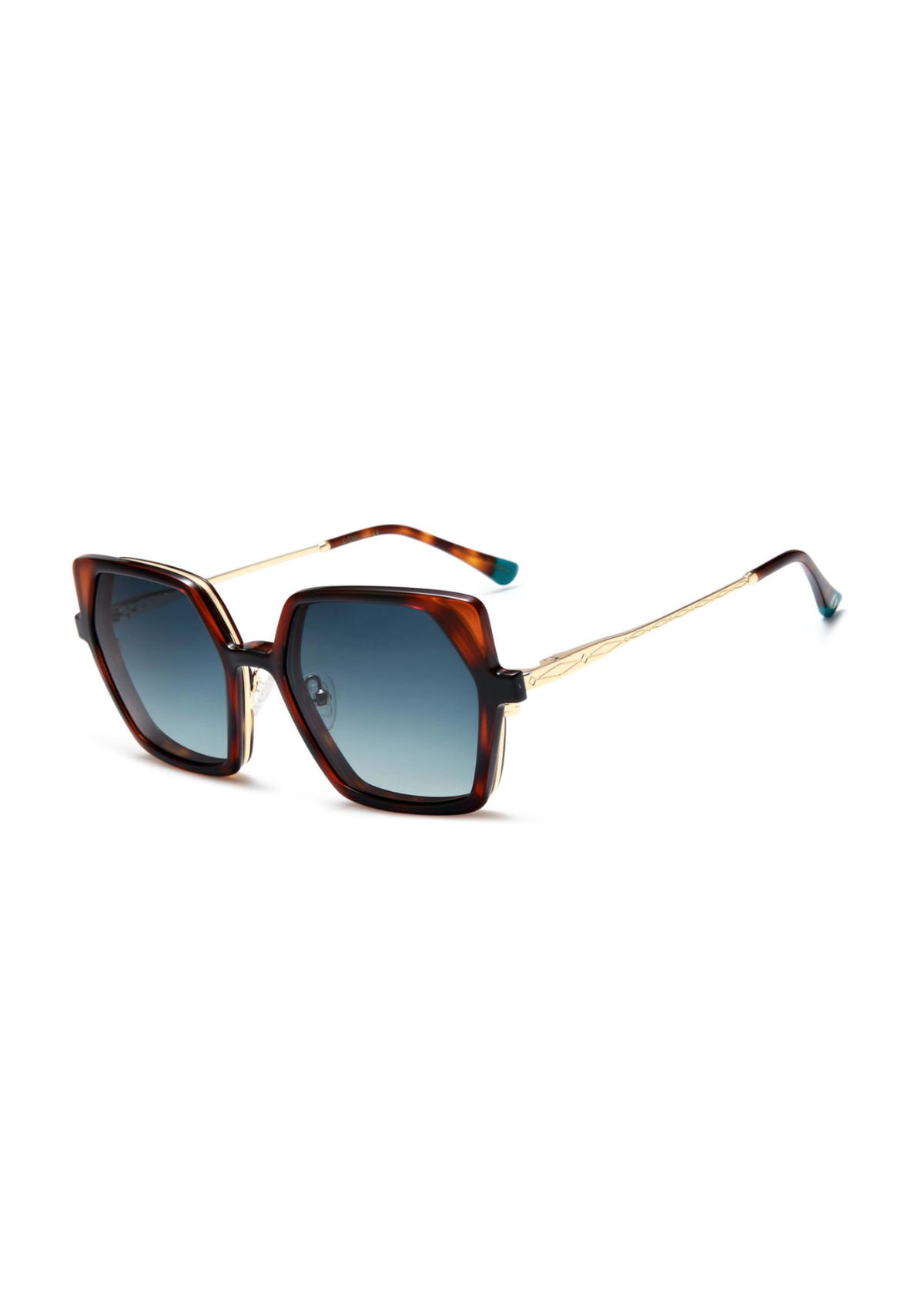 OSMOSE - OCP635 | Lunettes de vue femme combiné écaille et gold à clip